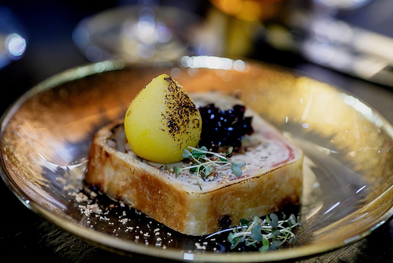 Plated dish